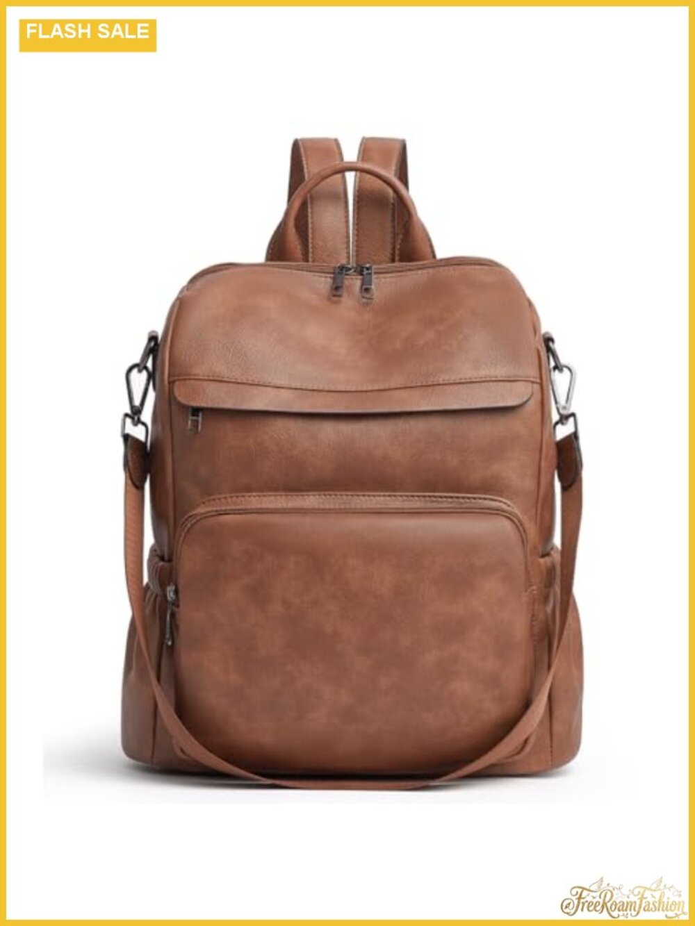 Convertible 3-in-1 Anti-Theft Backpack Purse for Women, Vegan Leather Travel Bag